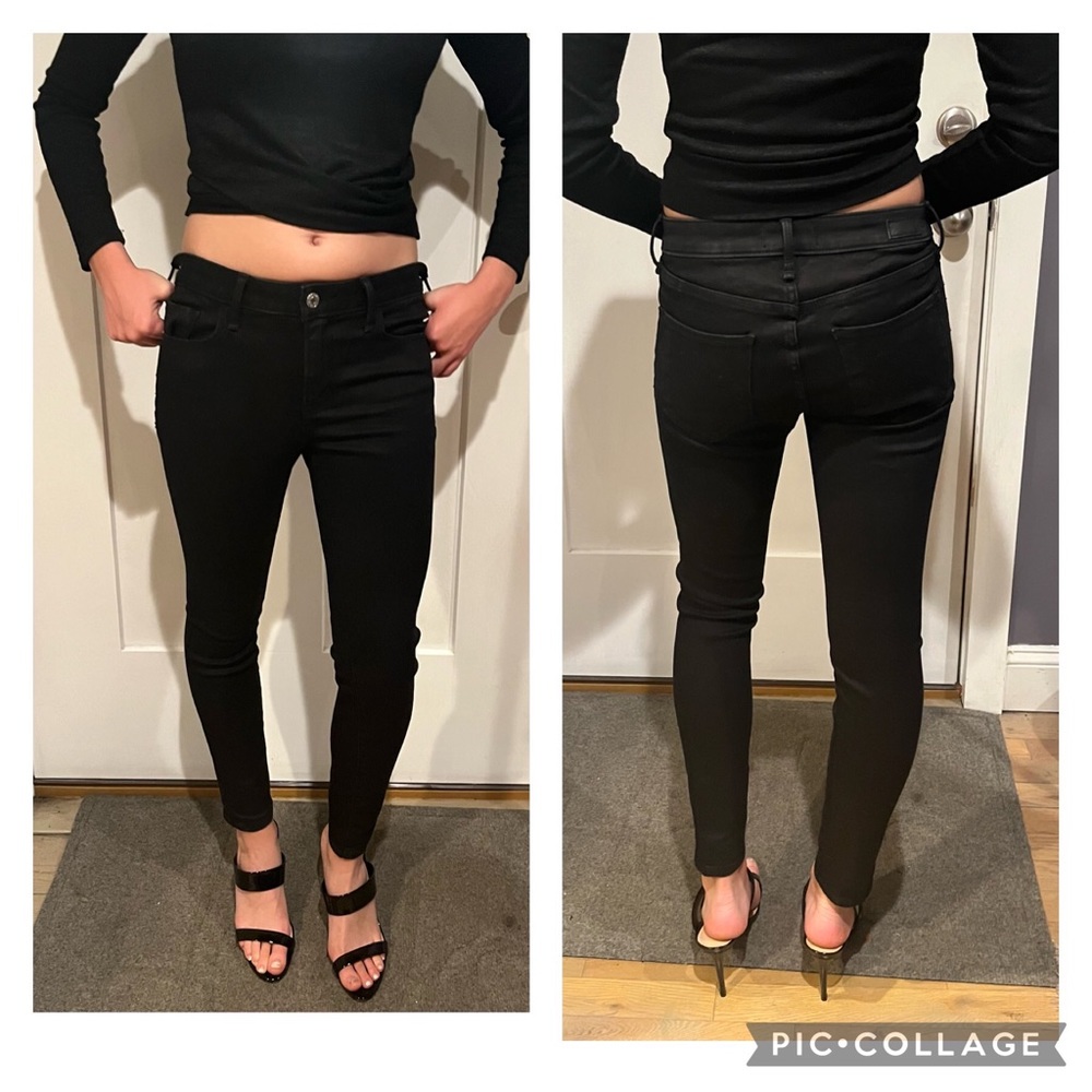 Abercrombie & Fitch harper low rise jean leggings, size 26/2R